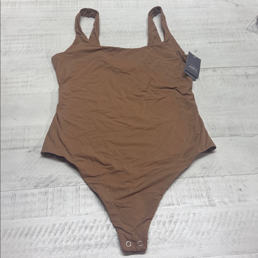 Auden Women's Luxe 4-Way Stretch Tank Bodysuit -